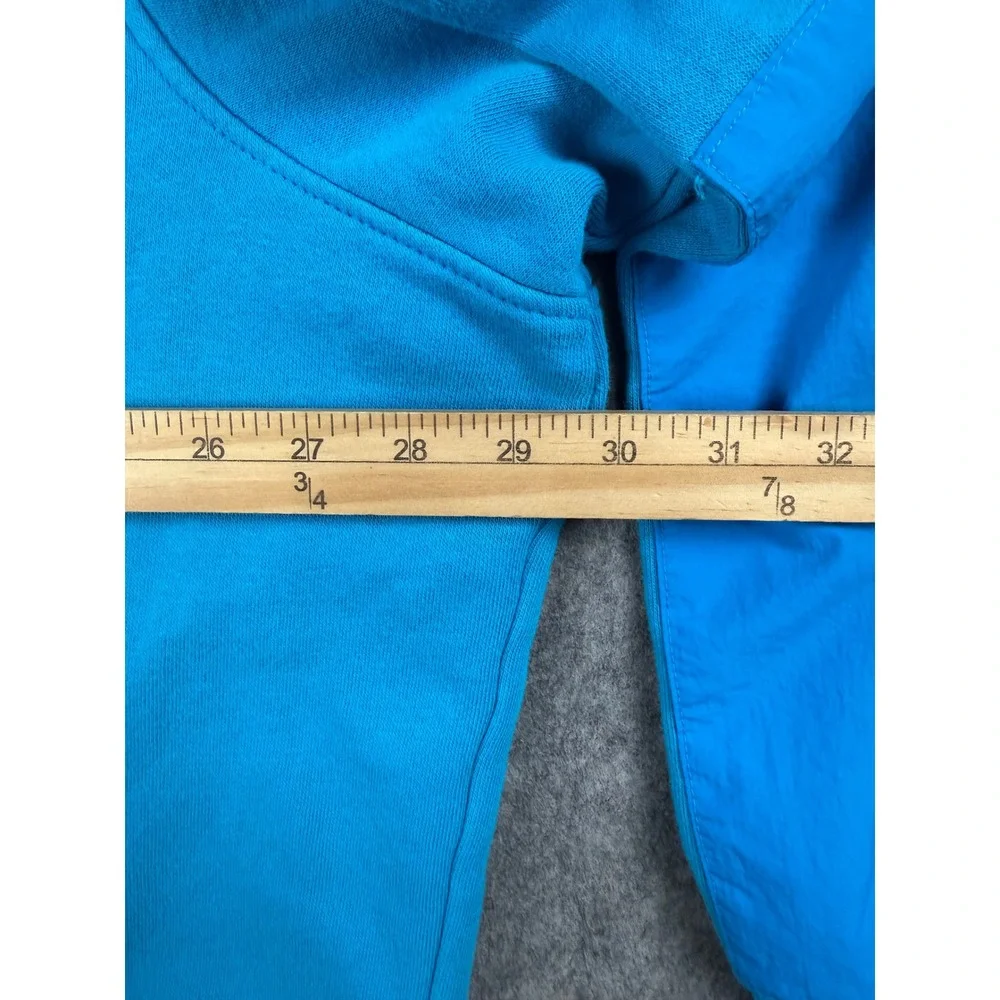The North Face Sweatshirt Mens XXL Blue Cotton Fleece Pullover Logo Gorpcore XXL